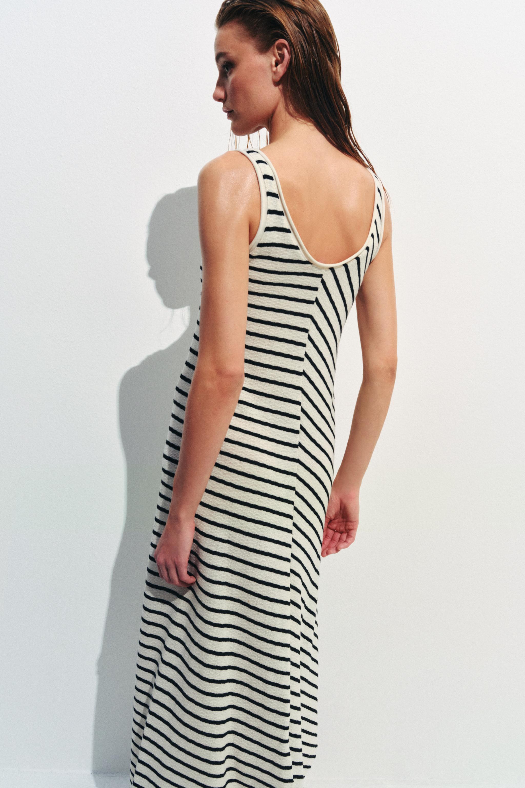 STRIPED RUSTIC DRESS